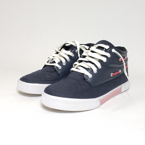 Rocawear Roc-The-Boat Sneakers Navy White Red US 12 EU 46 - Picture 7 of 13