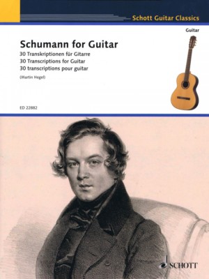 Schumann for Guitar - 30 Transcriptions Guitar Book NEW Schott 049045897