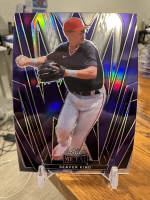2024 Leaf Metal Baseball Seaver King Prospect Rookie RC #/10 SSP   
