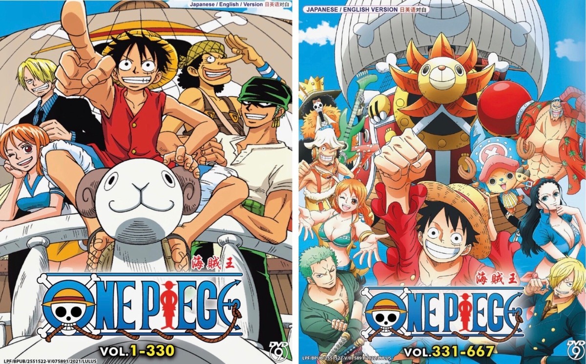 One Piece (Episodes 1 - 667) ~ All Region ~ Brand New