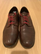 The Vintage Shoe Company Distressed Brown Leather Oxford (Size US 8.5)