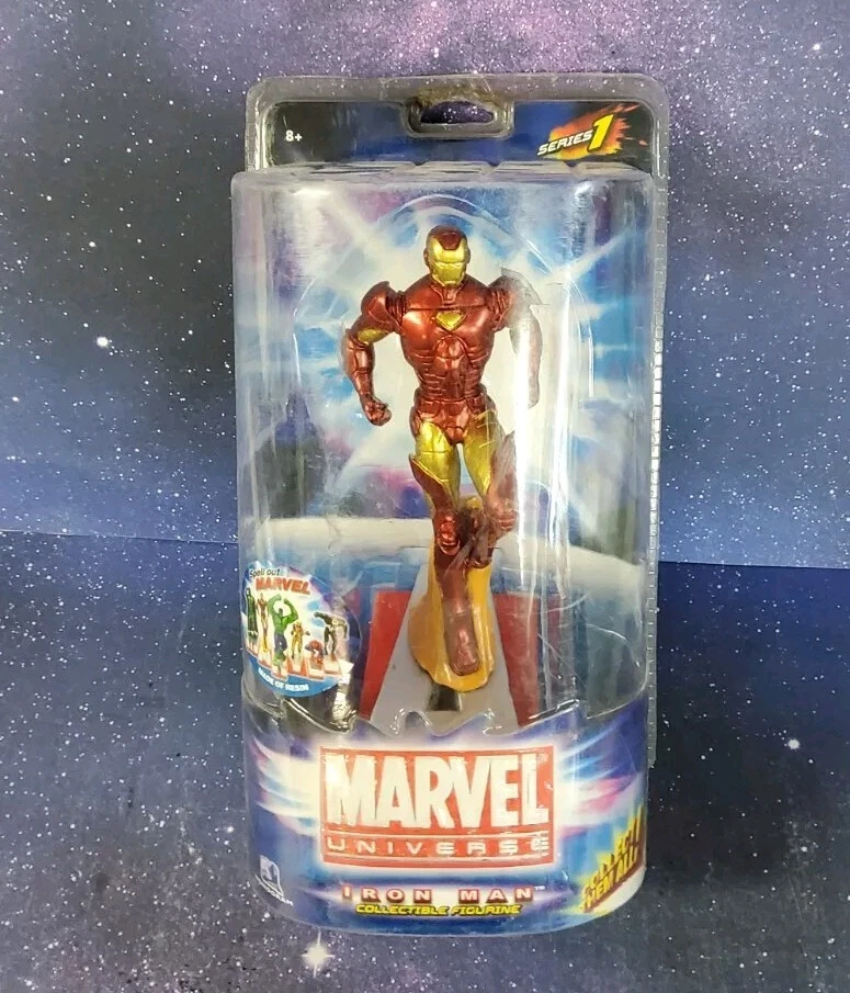 Iron Man - Figura de resina coleccionable Marvel de 7"" monograma serie 1 - TOTALMENTE NUEVA 2010 Foto 3 de 4