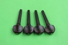 20pcs new undyed ebony violin peg 4/4 Pegs Tuning String Adjuster Violin parts