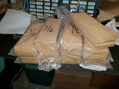 Sheet Cork For Clarinet Oboe Sax Woodwind Repair 3/16 1/8 1/6 1/32 1/64 3/32