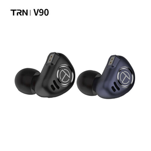 TRN V90 4BA +1DD 10 Hybrid Drivers Flagship HIFI Bass Monitors In-Ear Earphones - Picture 1 of 16