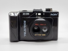 Meikai 35mm Vintage Tele/Wide 2 Lens System Film CameraAR4386 with box/manual