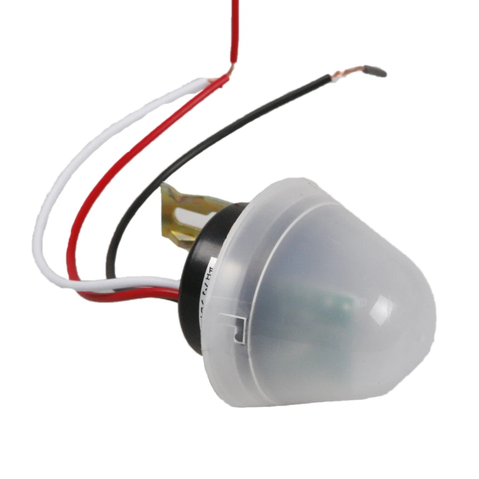 2Pcs 12V 10A Photoswitch Sensor, Auto On/Off Street Light Switch, Adjustable Tim - Image 4 of 4