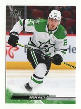 Roope Hintz 309 2022-23 Upper Deck Dallas Stars Card