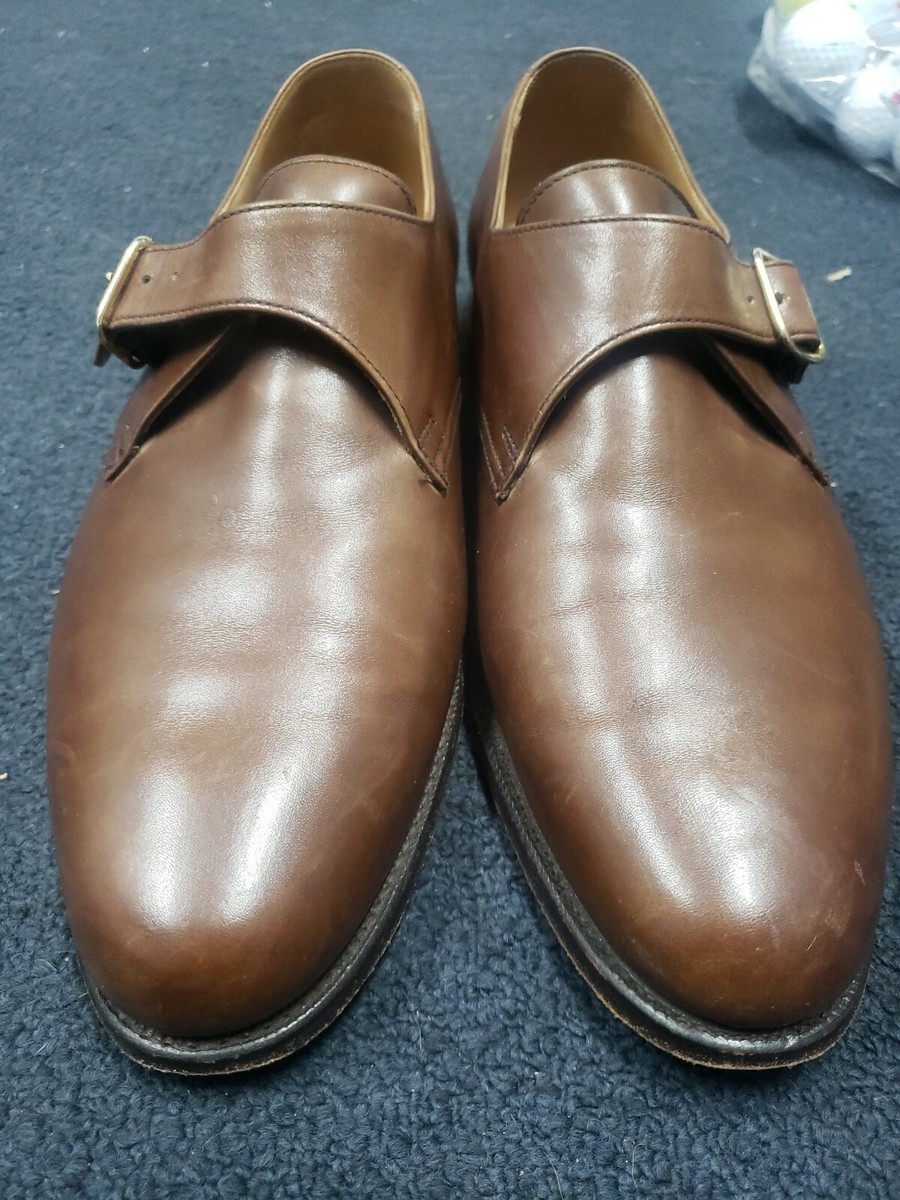 Peal & Co. Brooks Brothers mens 9D buckle loafers shoes S242 | eBay