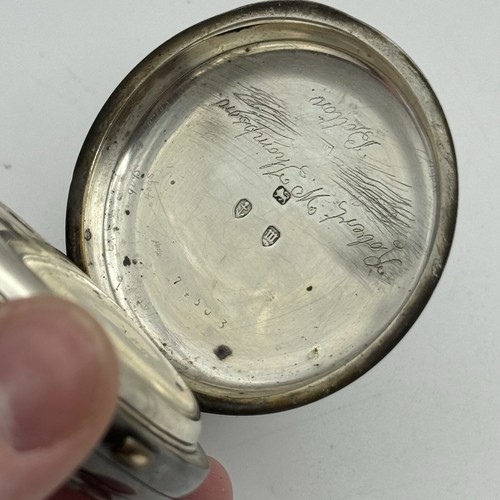 60mm Sterling Silver Patent Lever Chronograph Greenwich Time Keeper TO RESTORE - Picture 19 of 24