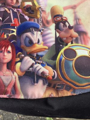 Disney Loungefly Kingdom Hearts 3 SORA Mickey Donald Goofy  display picture 1