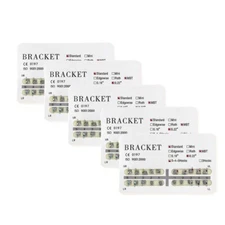 5-20Packs Dental orthodontic MBT slot 022 345 Hook mental bracket brace Standard
