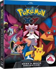 Pokemon XY Mega 3-Movie Collection BLURAY