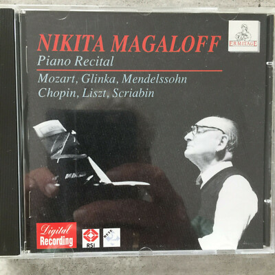 NIKITA MAGALOFF: Piano Recital - Live 1991 (CD Ermitage 415-2 / neu) 