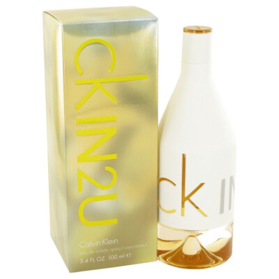 Calvin Klein CK IN2U Her Wom EDT Spray Vaporisateur 100ml/3.4 Oz. In Sealed Box