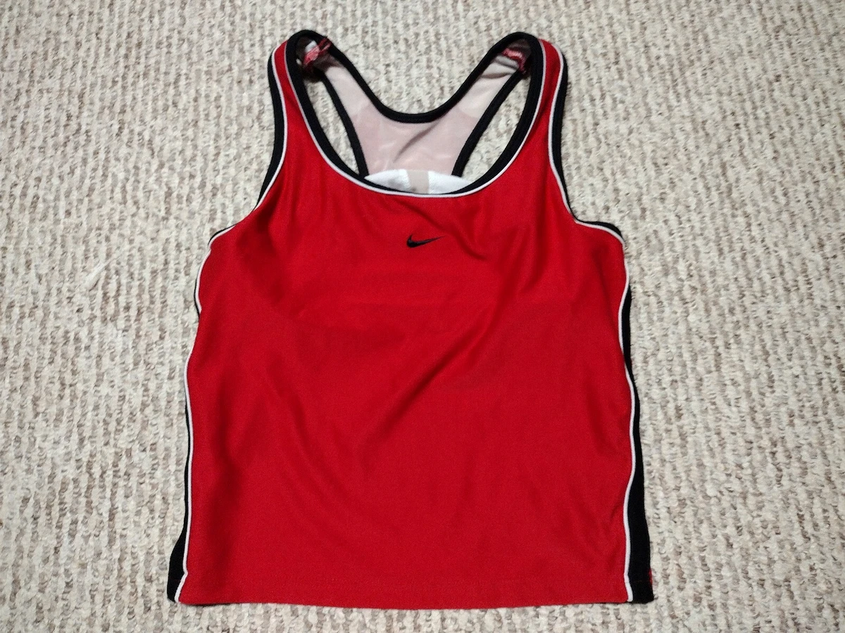 Vintage 90s Nike Sports Bra Training Top Center Travis Scott