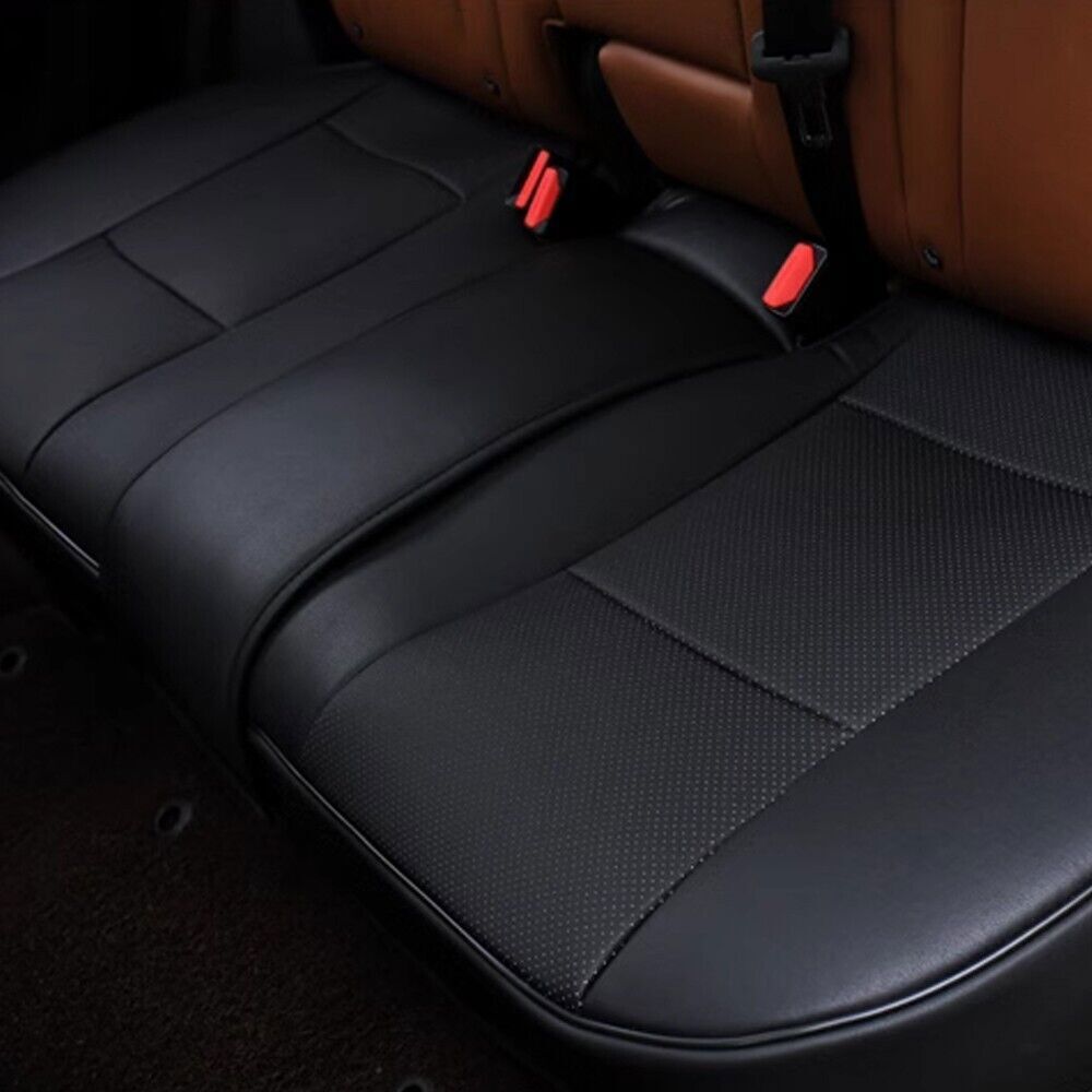 Car Front Seat Cover Full Surround Leather Chair Cushion Mat For