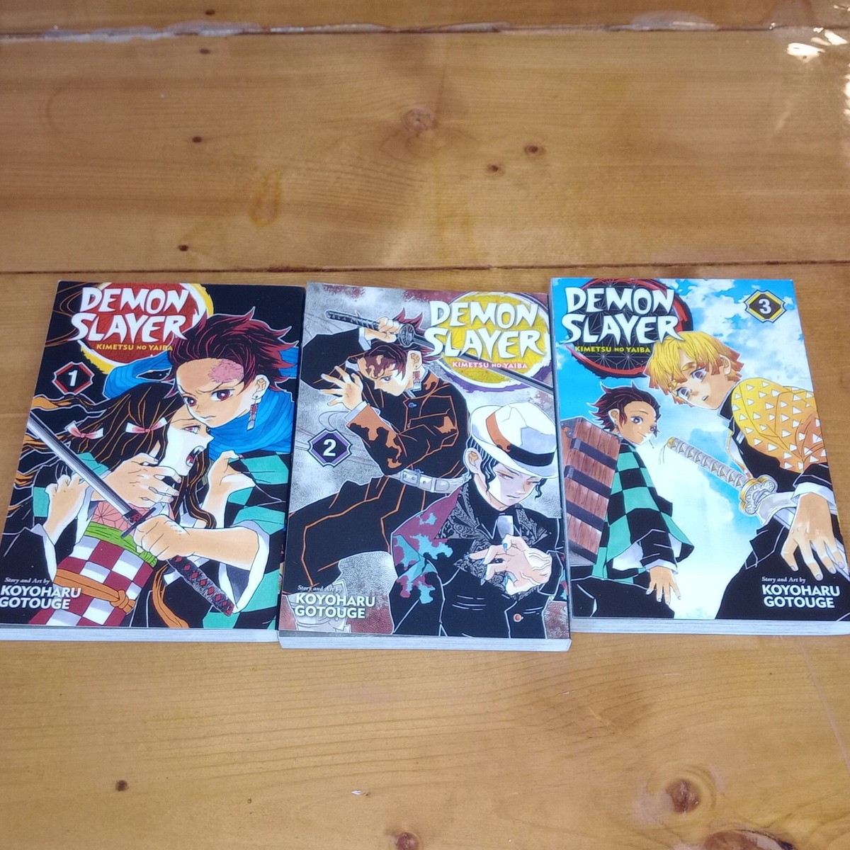 Kimetsu No Yaiba Demon Slayer Manga Book Volume 1-3 Shonen Jump
