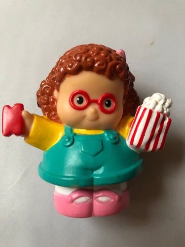 Fisher Price Little People Circus Carnival Maggie Popcorn Ticket