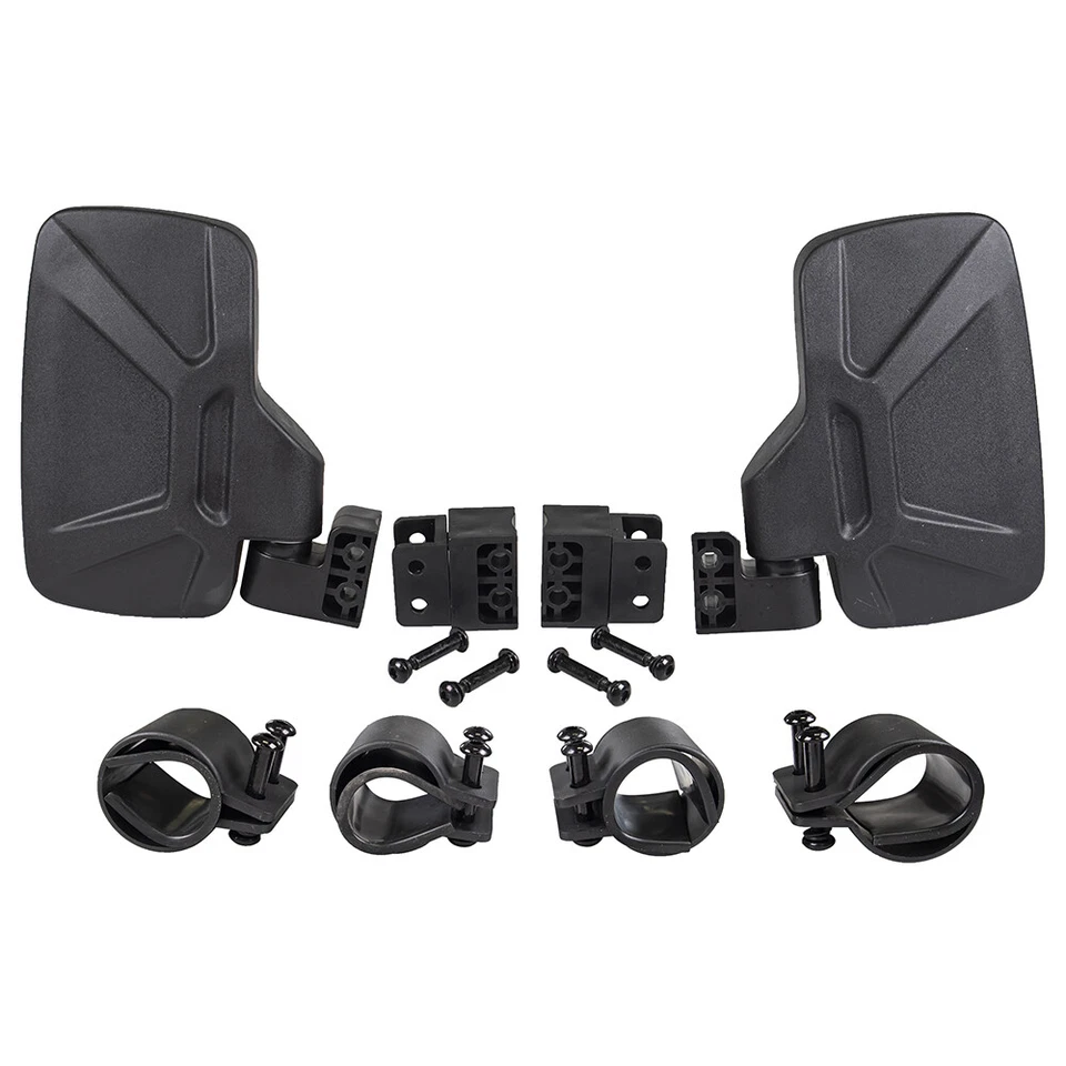Juego de espejos retrovisores laterales NICHE para Yamaha Wolverine Rhino Viking 450 660 700 negro Foto 3 de 4