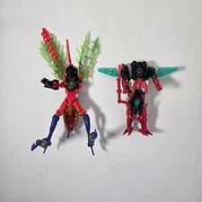 Lot of incomplete figures/parts -- Hasbro Transformers Beast Wars VINTAGE 1997