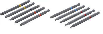 Bit Satz 110mm  5tlg. PH PZ  Torx Innensechskant