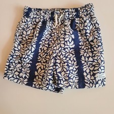 Janie Jack Swim Suit Boys 'Reyn Spooner Limited Edition' Navy/Cream Sz 6 NWOT