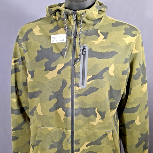 Old Navy Men's XL Camo Sweatshirt Hoodie Full Zip Pockets Jacket - Bild 2 von 15