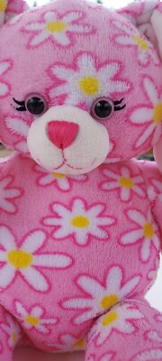 Build A Bear Rabbit Bunny, Pink With White Flowers | eBay