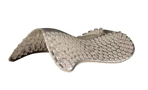 Back Protector Compensator ACavallo Massage Gel Pad with Front or and Back Riser