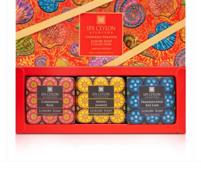 SPA CEYLON SRI LANKA Undersea Paradise - Luxury Soap Collection 50g X3