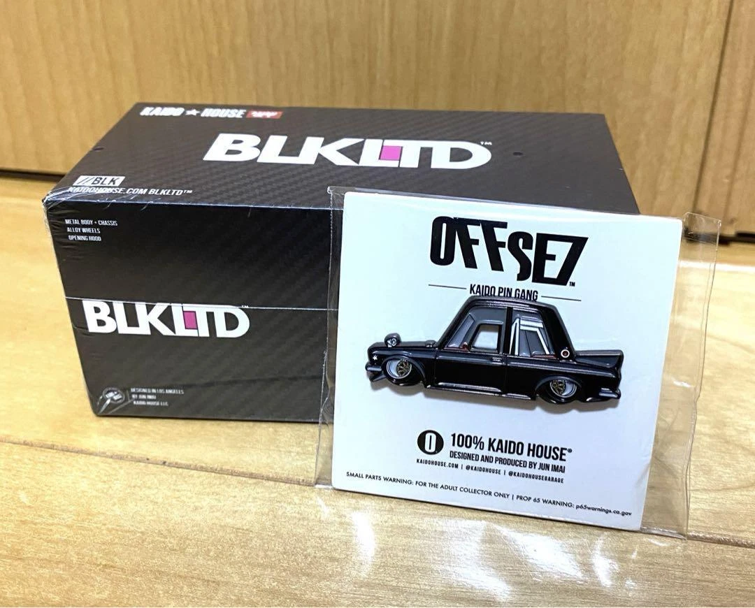 Kaido House Blkltd Limited to 100 pcs 510 KAIDO X TANTO Black from Japan Used