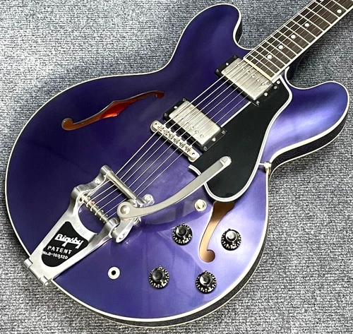 Gibson Custom Shop 1959 ES-335 Reissue VOS Bigsby Candy Apple Blue From Japan