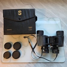Bushnell Binoculars Insta Focus 7x35 Medalist 1992 Olympic Games With Case