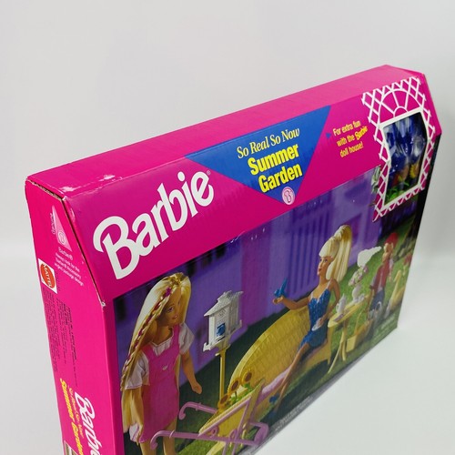 VTG Barbie Summer Garden Playset For Dollhouse! 67531-93 Mattel So Real So Now! - Picture 5 of 20