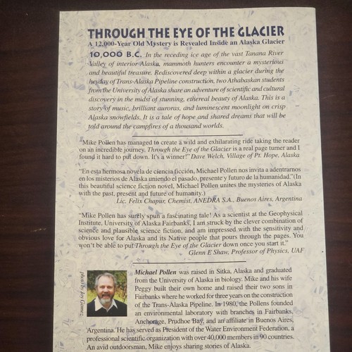 Through the Eye of the Glacier, By Pollen, Michael Paperback 2000 - Picture 7 of 8
