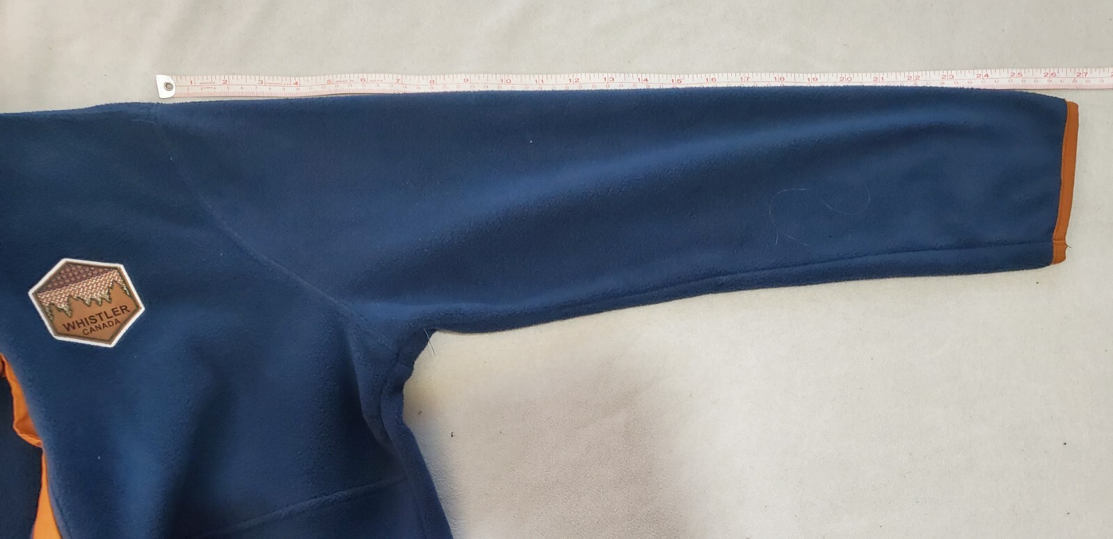 Initial Attraction Whistler CANADA Button Blue Ye… - image 4