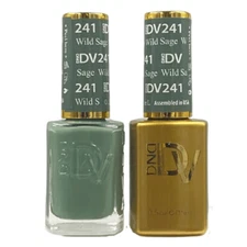 DND DUO DIVA GEL & LACQUER #241 - Wild Sage