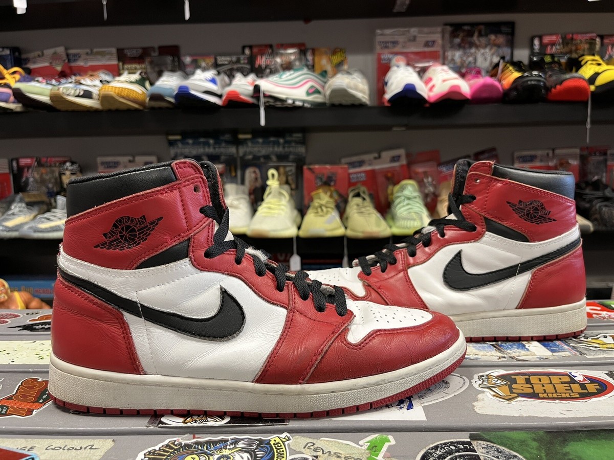 Air Jordan 1 High Chicago 1994 Size 11 Used Rare Retro Air Jordan 1 High Chicago 1994 Size 11 Used Rare Retro
