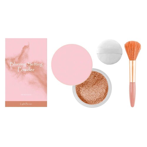 Allaura Beauty Pink Setting Powder, Blurring Setting Powder by Allaura New - Picture 21 of 24