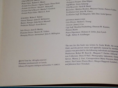 Vintage Time Life Foods of the World THE COOKING OF CARIBBEAN ISLANDS Cook Book - Bild 5 von 6