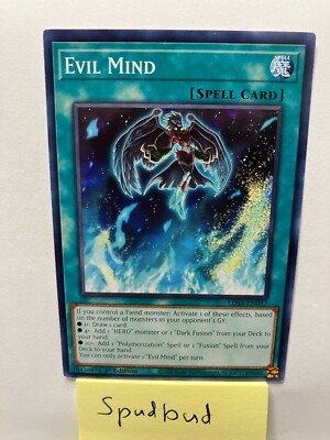 x3 Evil Mind Common 3x LDS3-EN037 (Near Mint 1st Edition)