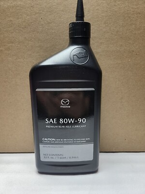 New Genuine Mazda 0000-77-80W9-QT SAE 80W-90 Premium Rear