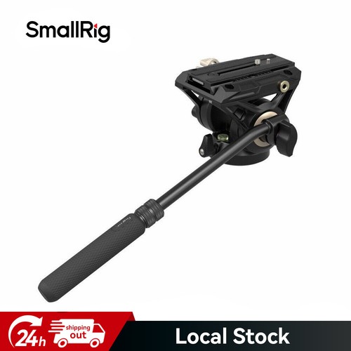 Trépied Professionnel SmallRig AD-Pro8 – Tête Fluide – Carbone/Aluminium – Max 77"