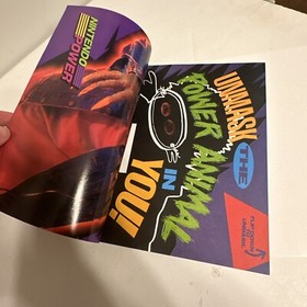 Nintendo Power #22 1991 Metal Storm No Address 100% Complete Poster NES