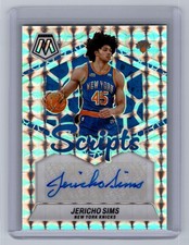 2023-24 Panini Mosaic #MS-SIM Jericho Sims Scripts