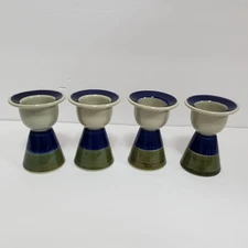 VTG VON Rorstrand Elisabeth Handpainted Egg Cups Set of 4 by Marianne Westman