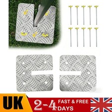 2x Awning Leg Plates For Omnistor Thule Motorhome Camper Van Safety Storm Plates