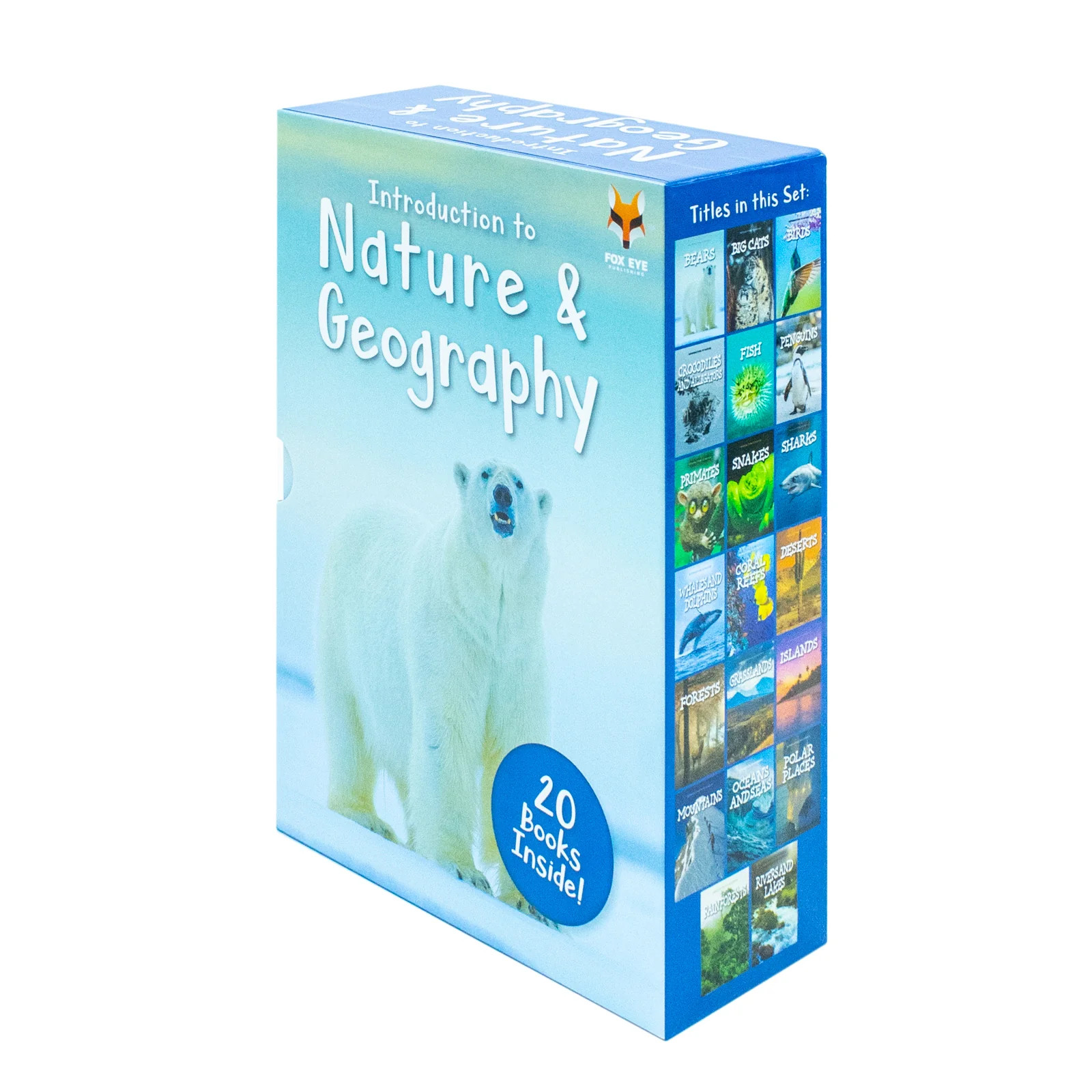 Childrens Introduction to Nature & Geography 20-Books Box Set  | Jasmine Brooke