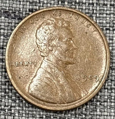 1909 Lincoln Cent XF